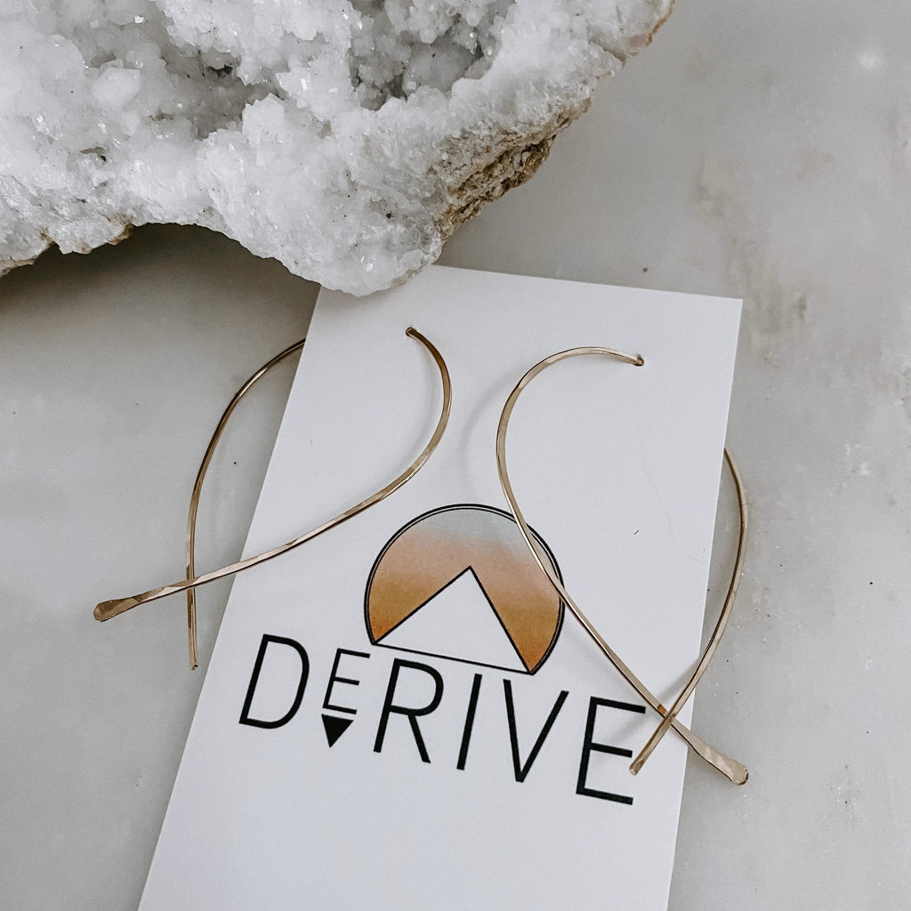 Loop Threader Earrings by Derive Jewelry