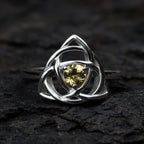 Lorinda Celtic Knot Ring Ring La Vie Bien Lorinda Celtic Knot Ring