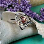 Lorinda Celtic Knot Ring Ring La Vie Bien Lorinda Celtic Knot Ring
