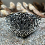 Lorna Celtic Tree of Life Ring in Sterling Silver Ring La Vie Bien Lorna Celtic Tree of Life Ring in Sterling Silver