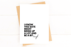 Loss Anniversary Bereavement Card Tough Date by Five Dot Post
