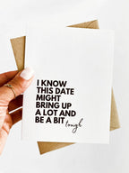 Loss Anniversary Bereavement Card Tough Date by Five Dot Post