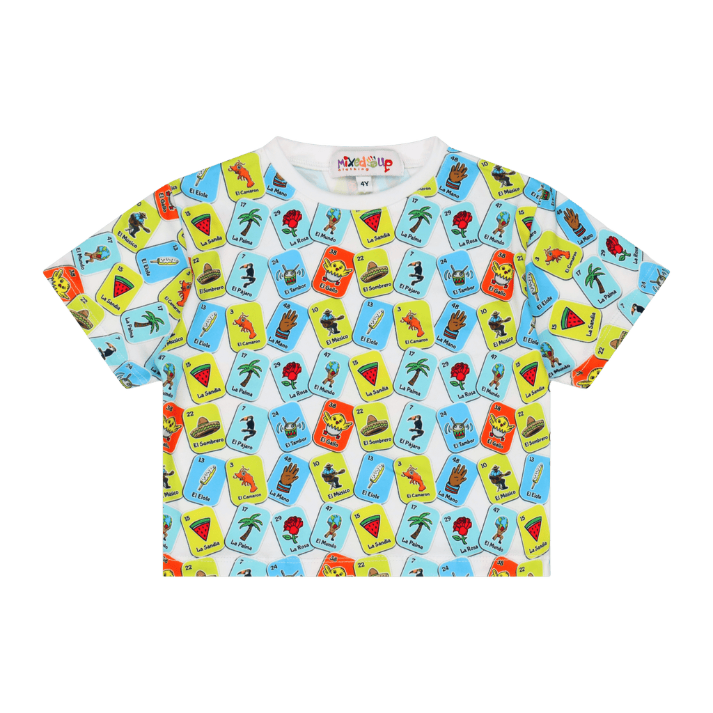 Lotería Shirt and Pants Set | Vibrant Multicultural Kids Outfit