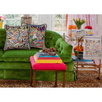 Louisiana Hand - Embroidered Pillow Pillows La Vie Bien Louisiana Hand - Embroidered Pillow