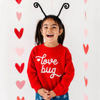 Love Bug toddler and youth Sweatshirt, Valentine's Day collection by Benny and Ray Apparel