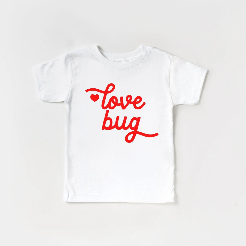 Love Bug toddler and youth tee shirt, Valentine's Day collection by Benny and Ray Apparel
