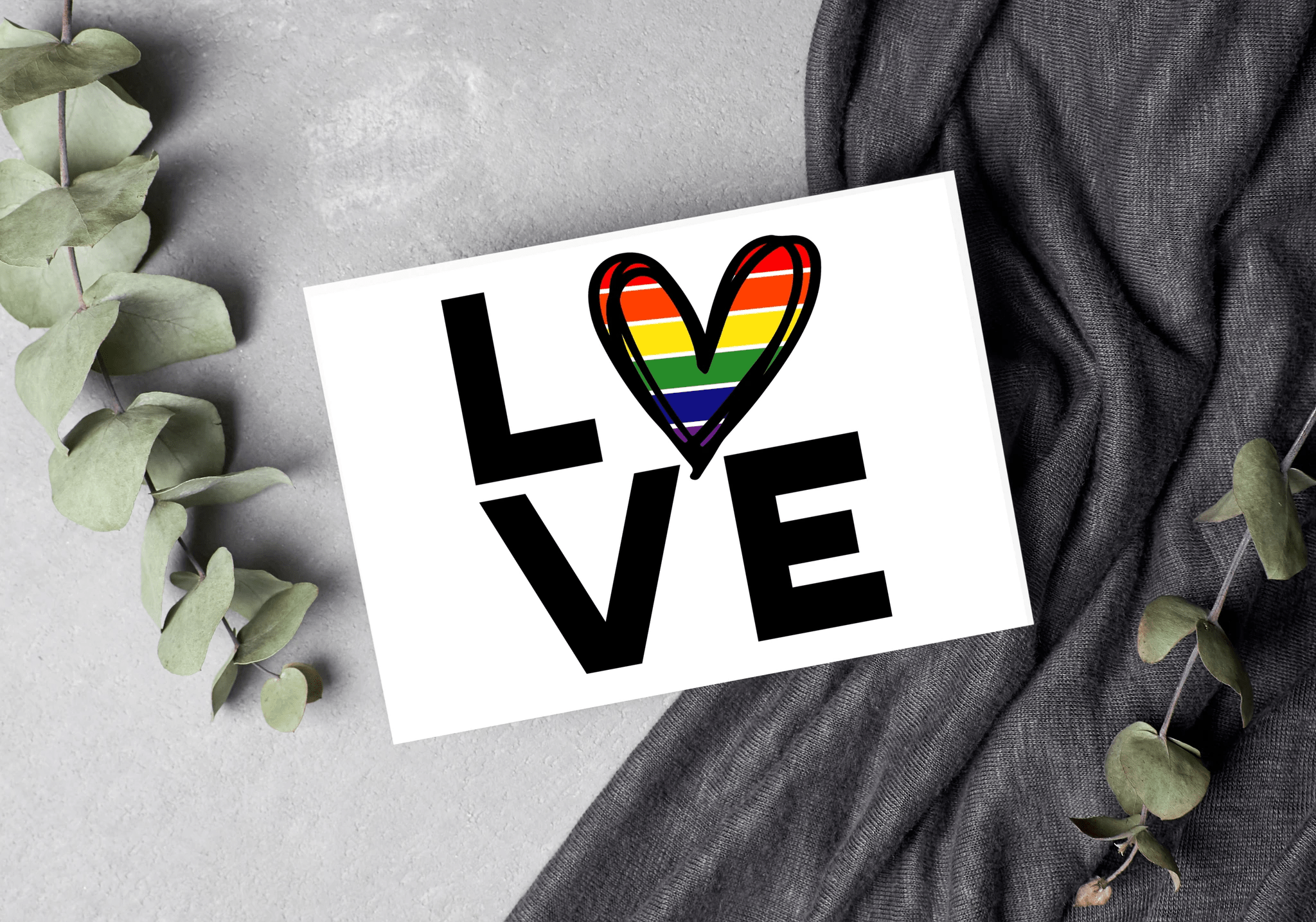Love Card by RainBee Designs LLC