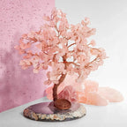 Love Harmony - Rose Quartz Feng Shui Tree by Karma and Luck