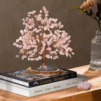 Love Harmony - Rose Quartz Feng Shui Tree by Karma and Luck