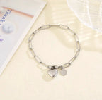 Love Intention Heart Bracelet by Curated By Suarez