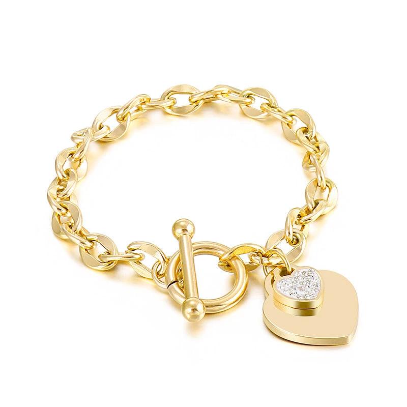 Love Intention Heart Bracelet by Curated By Suarez