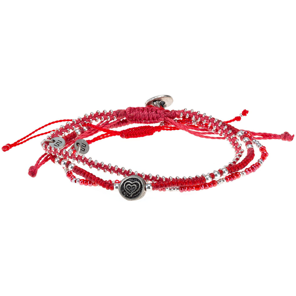Love is Strong Wakami Woven Bracelet Bracelets - Fashion La Vie Bien Love is Strong Wakami Woven Bracelet