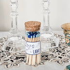 Love & Light Decorative Match Jar by Salt Sparkle Shalom