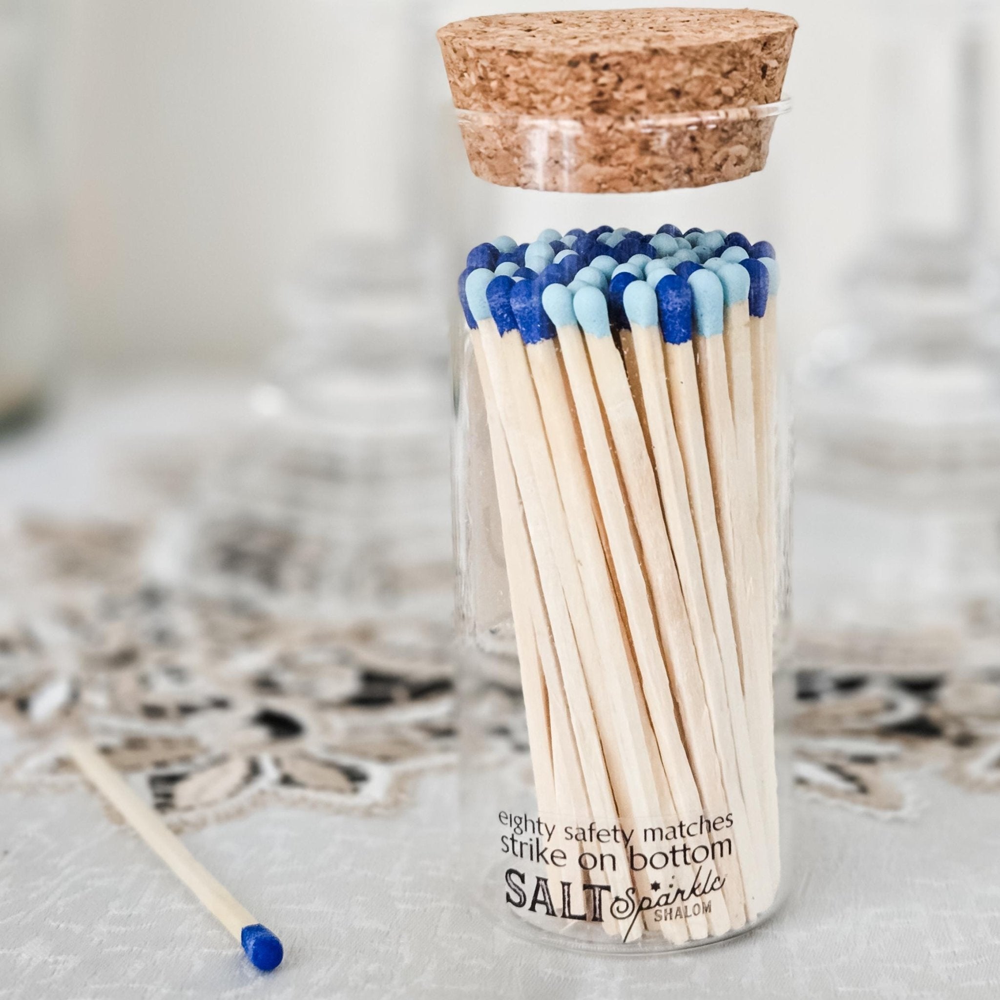 Love & Light Decorative Match Jar