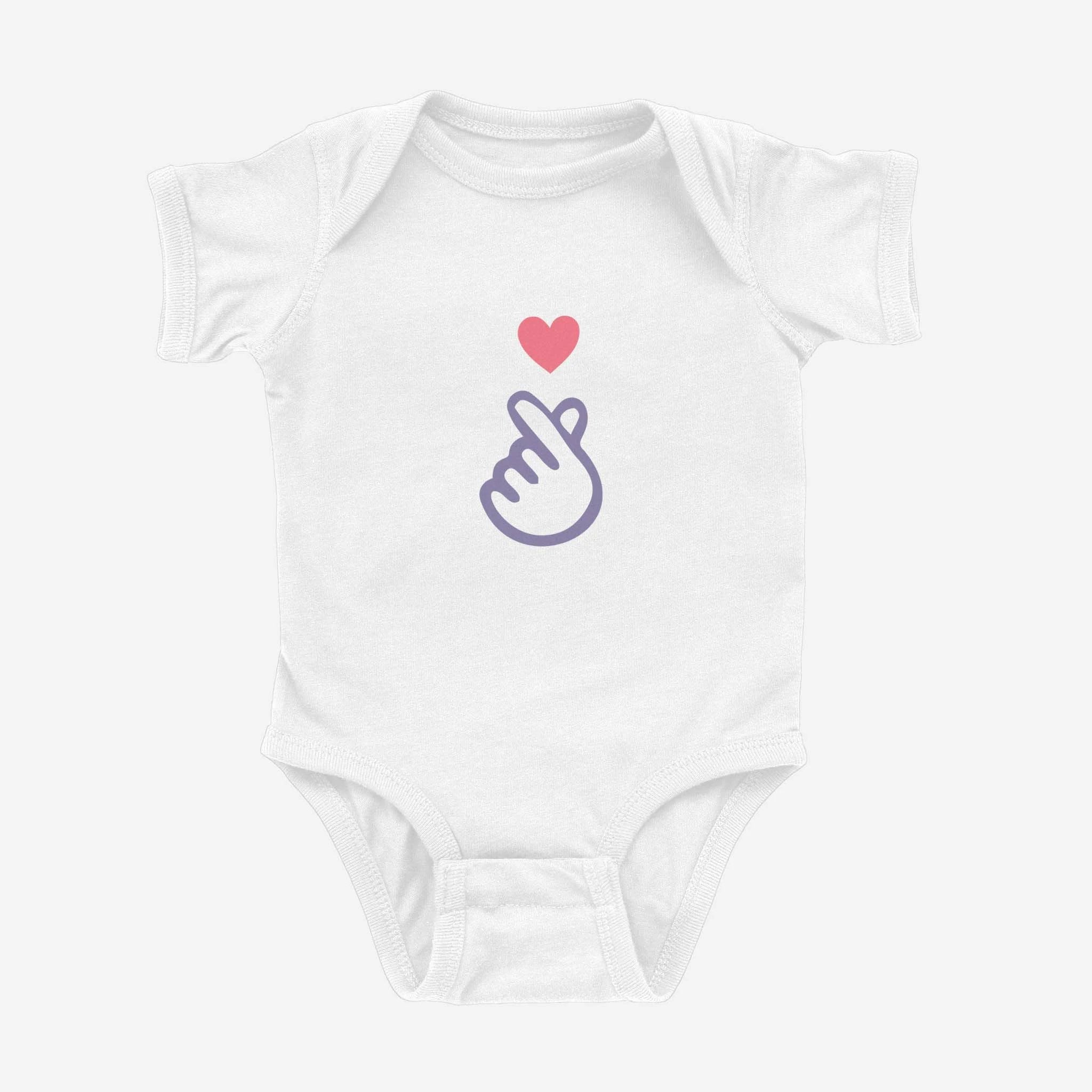 Love Sign Sunny Onesie by Asian Baby Clothing