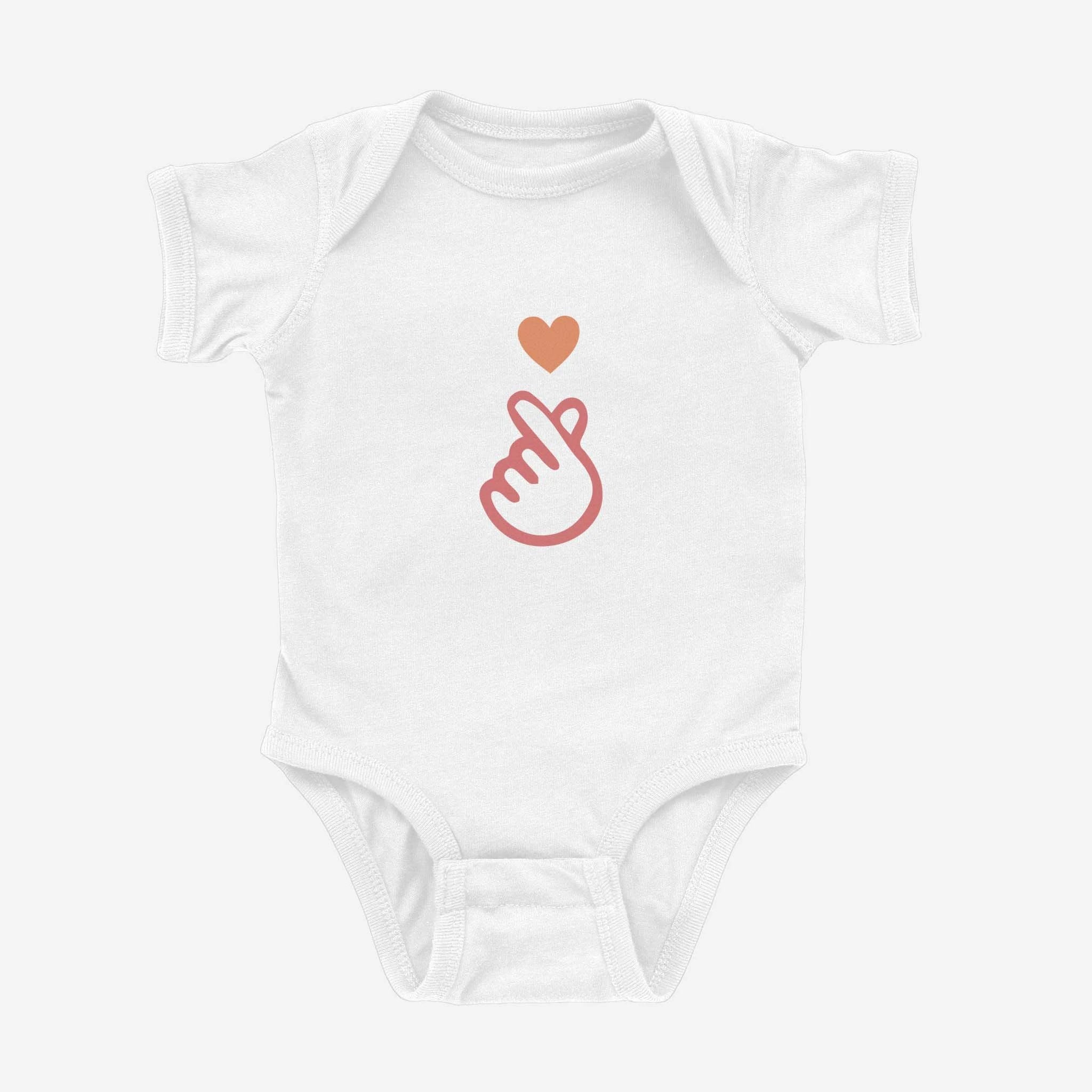 Love Sign Sunny Onesie by Asian Baby Clothing