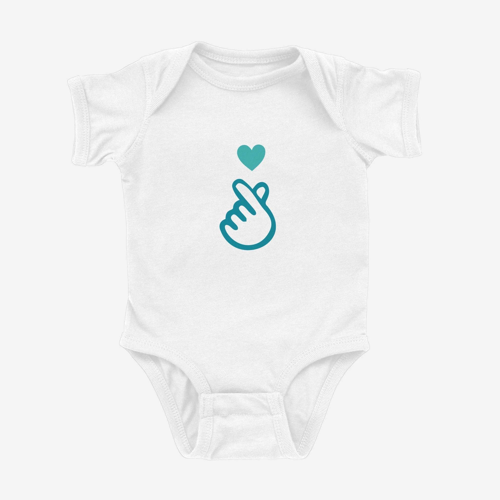 Love Sign Sunny Onesie by Asian Baby Clothing