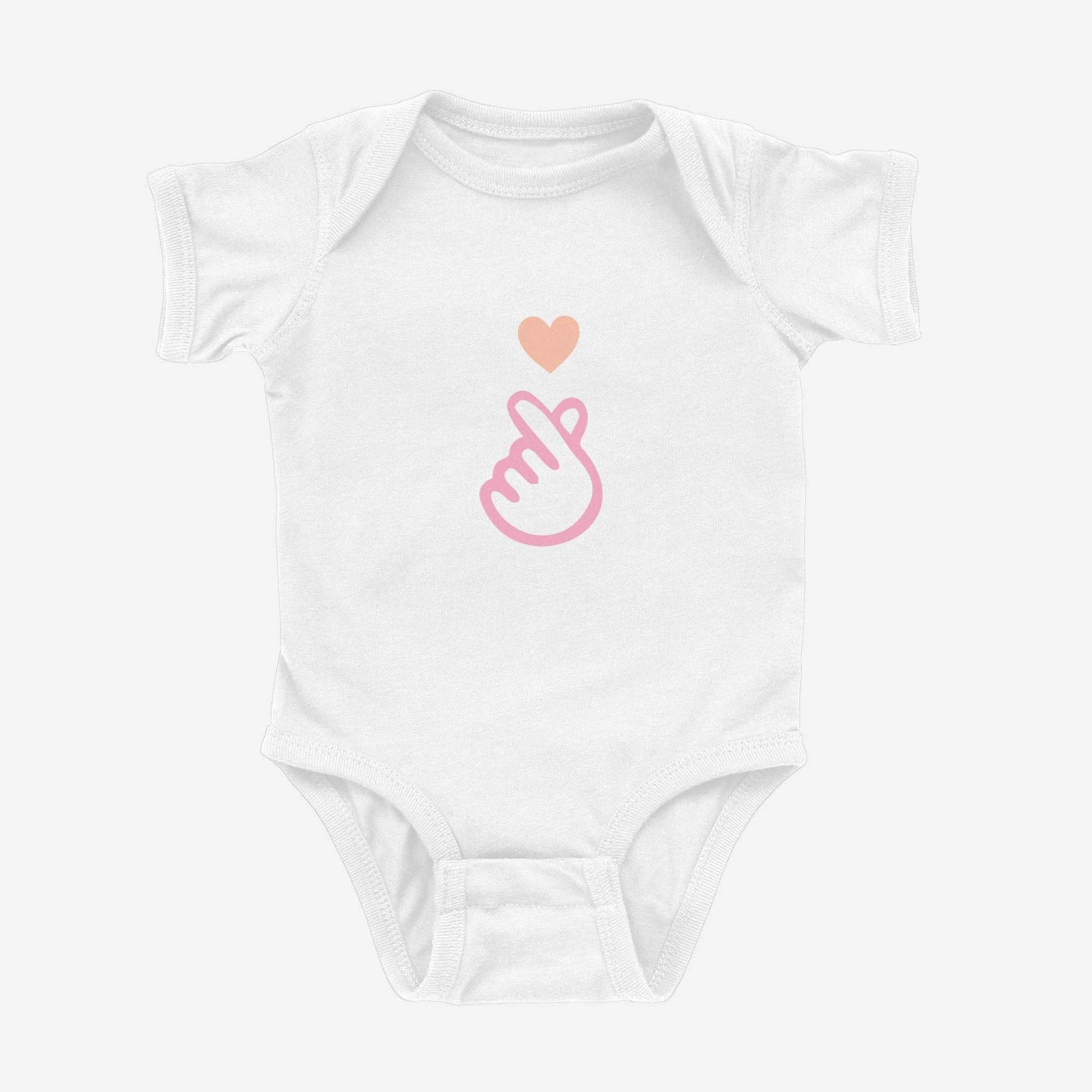 Love Sign Sunny Onesie by Asian Baby Clothing