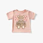 Love you Beary Much toddler and youth tee shirt, Valentine's Day collection by Benny and Ray Apparel