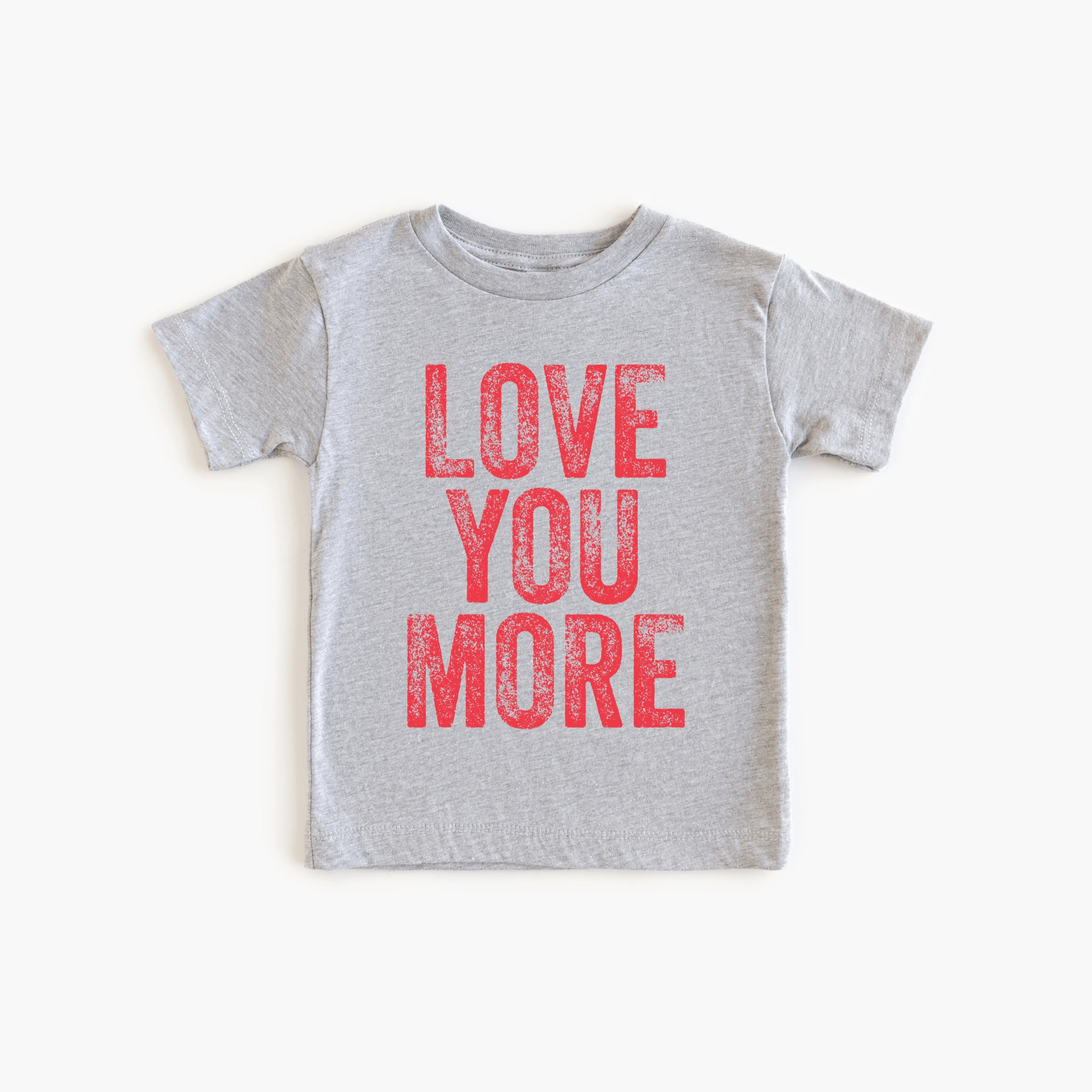 Love You More toddler and youth tee shirt, Valentine's Day collection by Benny and Ray Apparel