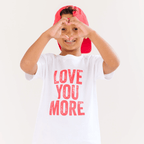 Love You More toddler and youth tee shirt, Valentine's Day collection by Benny and Ray Apparel