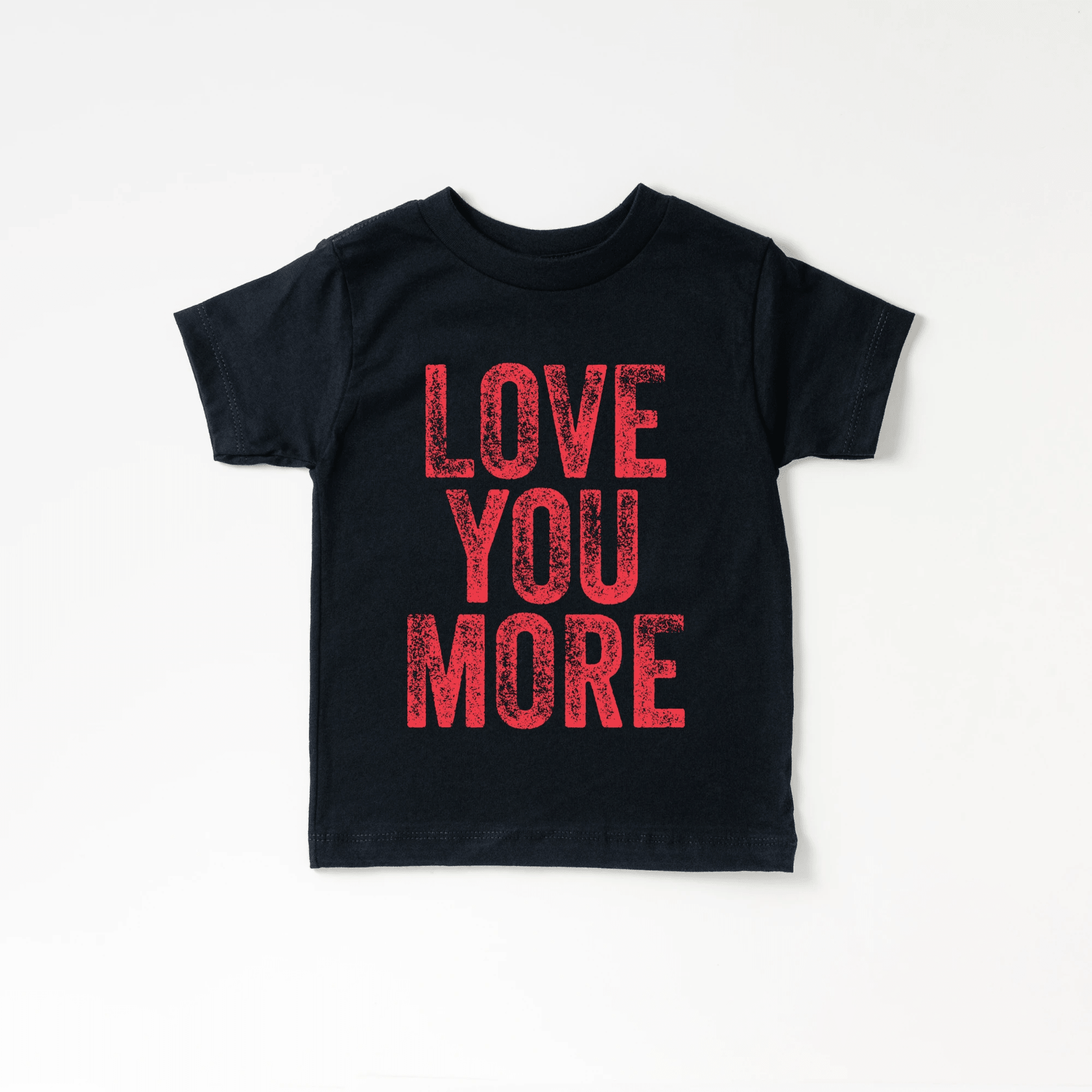 Love You More toddler and youth tee shirt, Valentine's Day collection by Benny and Ray Apparel
