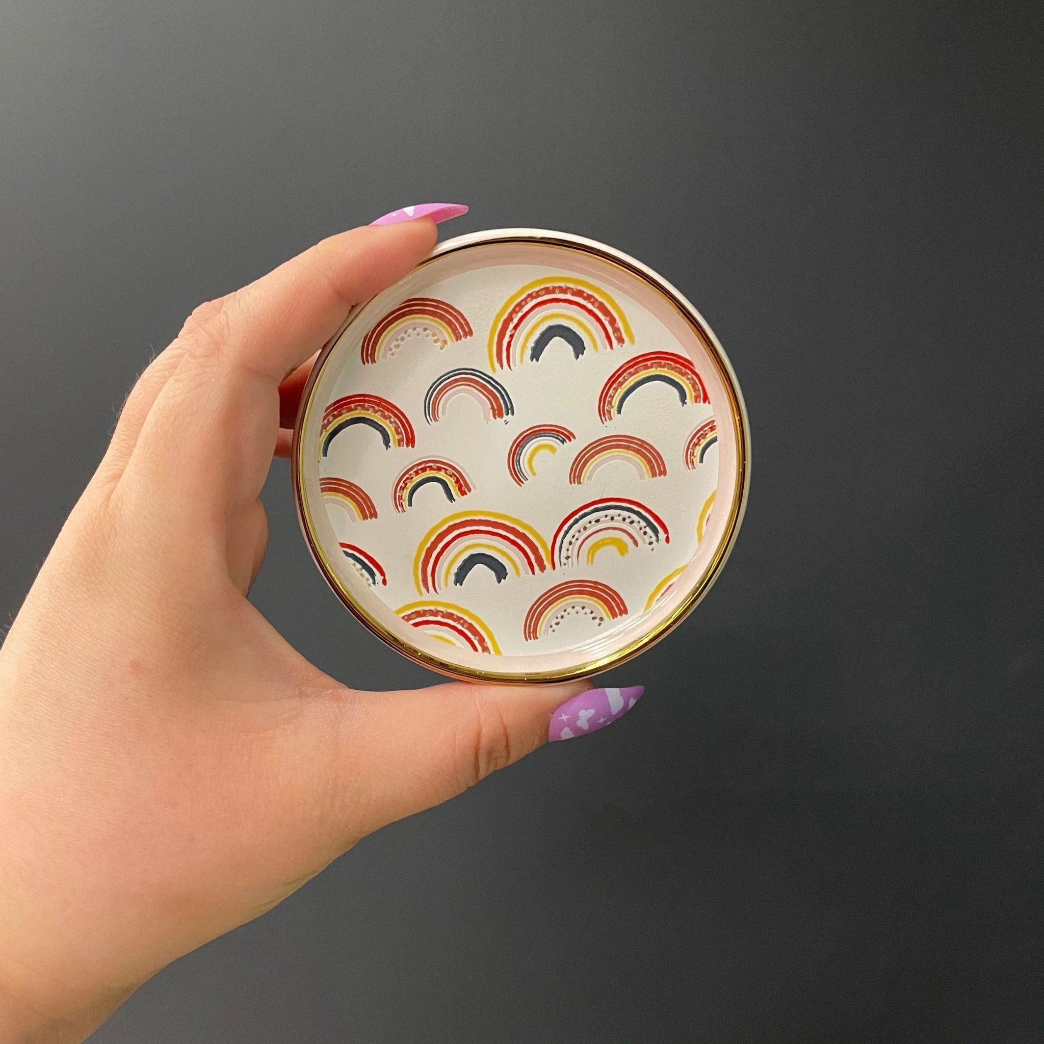 Love Yourself Mug & Coaster Lid with Rainbow Design by The Bullish Store