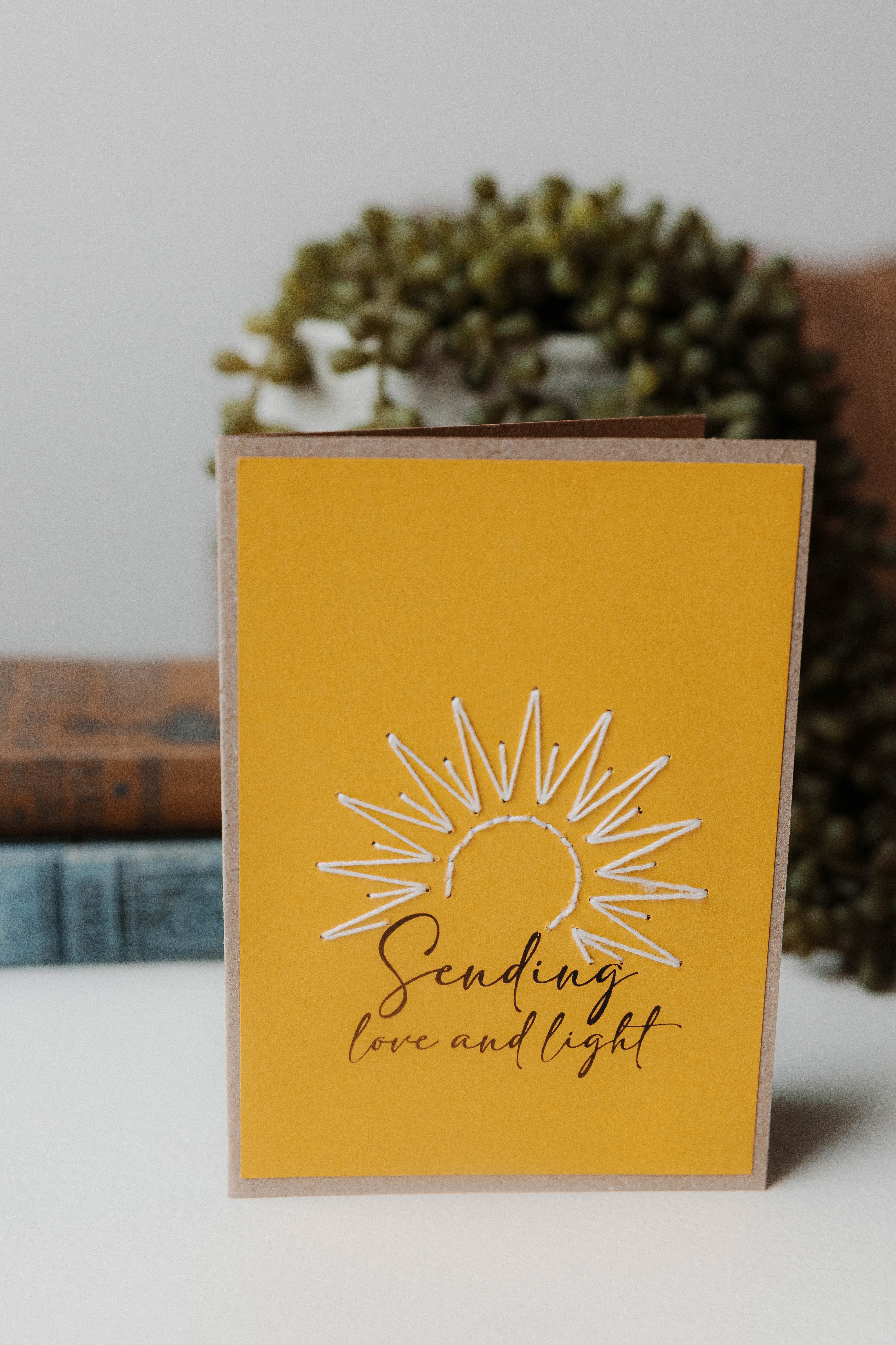 Sending Love & Light Greeting Cards