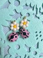 Lovely Ladybug Earrings Earrings La Vie Bien Lovely Ladybug Earrings