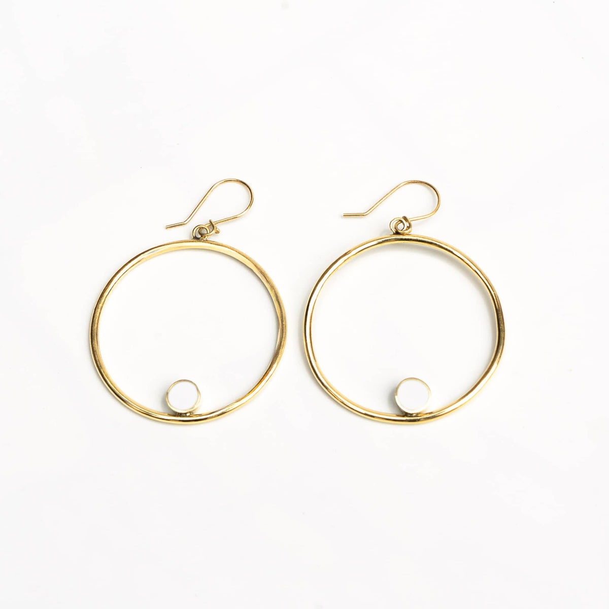 Lozi Hoop Earrings for Women Earrings La Vie Bien Lozi Hoop Earrings for Women