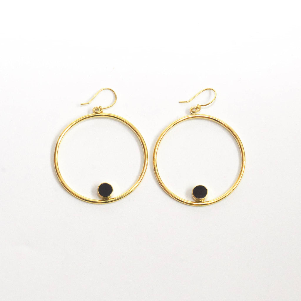 Lozi Hoop Earrings for Women Earrings La Vie Bien Lozi Hoop Earrings for Women