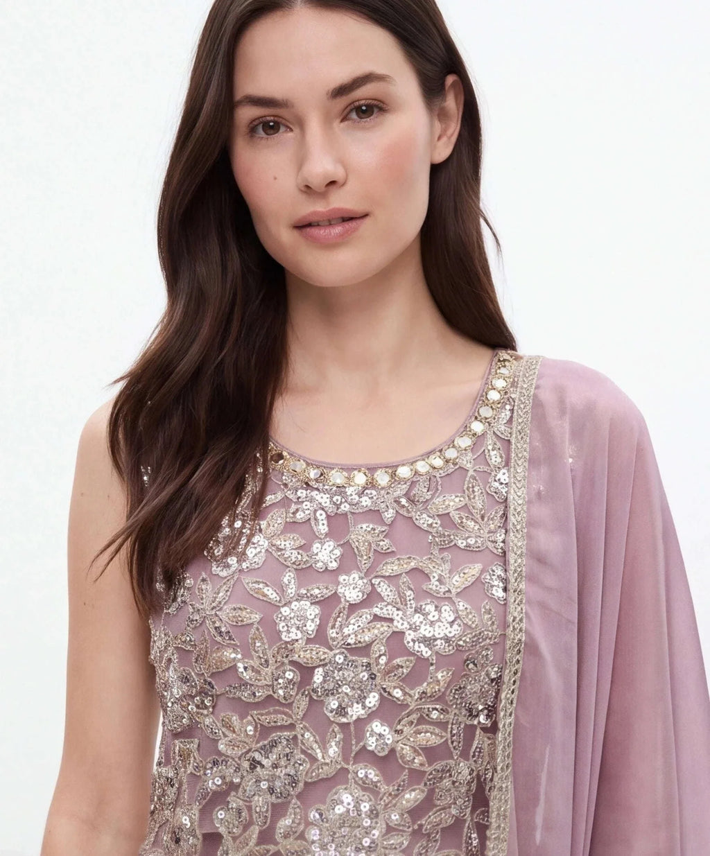 2077 - Heavy party wear sharara set