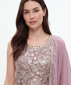 2077 - Heavy party wear sharara set
