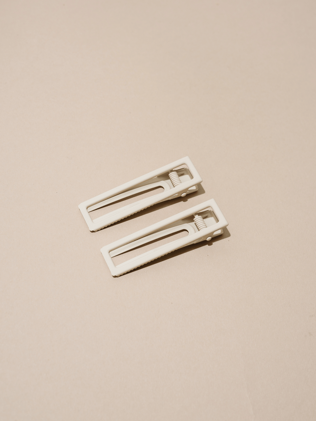 Lu Lu Hair Clips - Bone