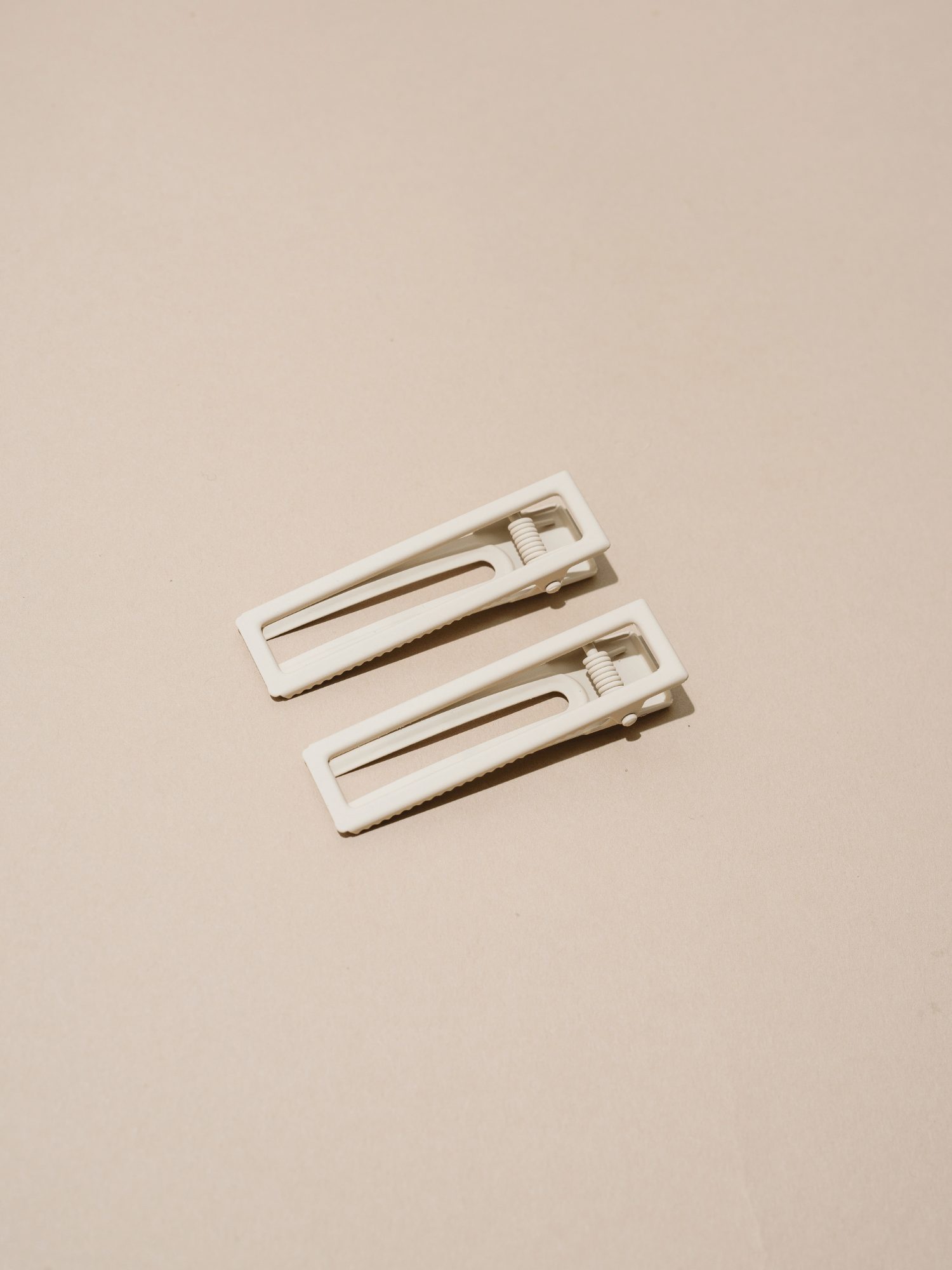 Lu Lu Hair Clips - Bone