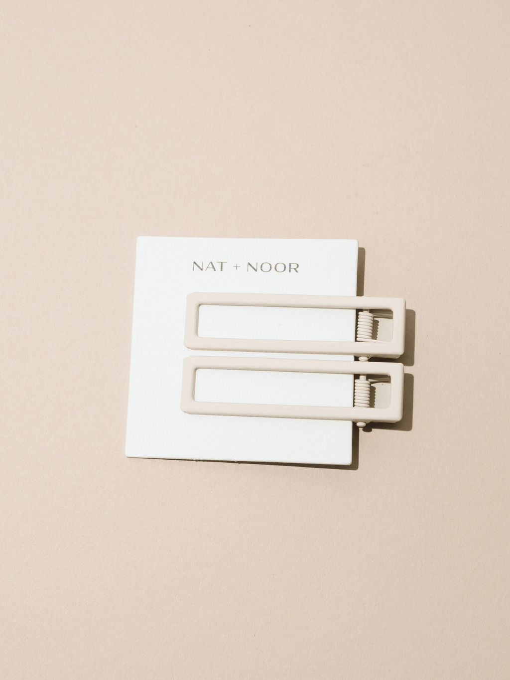 Lu Lu Hair Clips - Bone