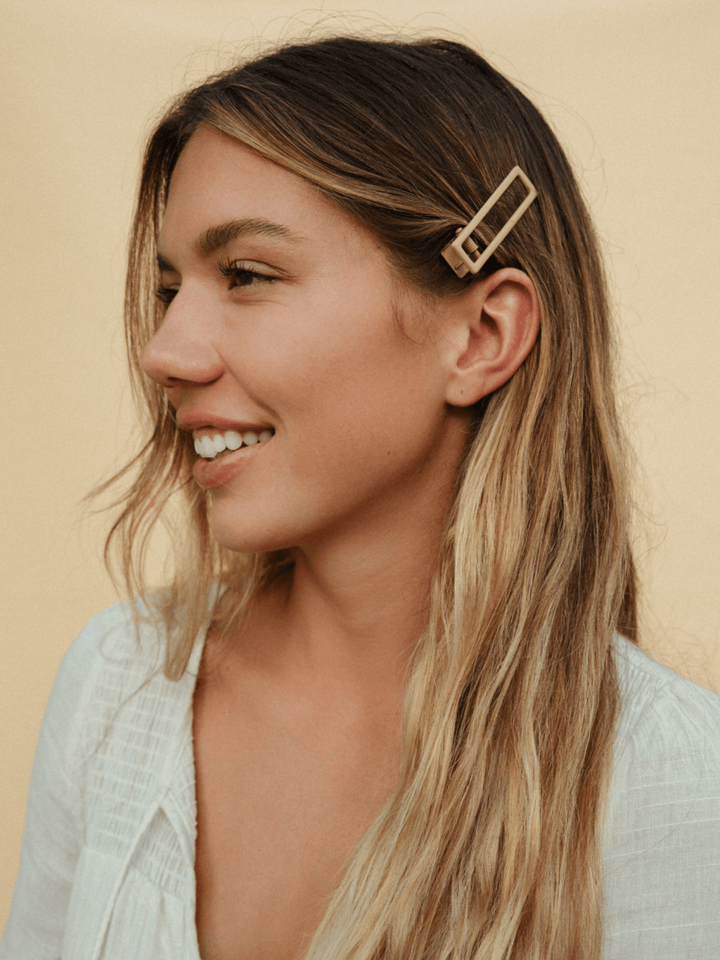 Lu Lu Hair Clips - Mauve + Pink