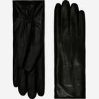 Luciana (black) - Extended women’s Italian lambskin leather gloves with rabbit fur lining winter gloves La Vie Bien Luciana (black) - Extended women’s Italian lambskin leather gloves with rabbit fur lining