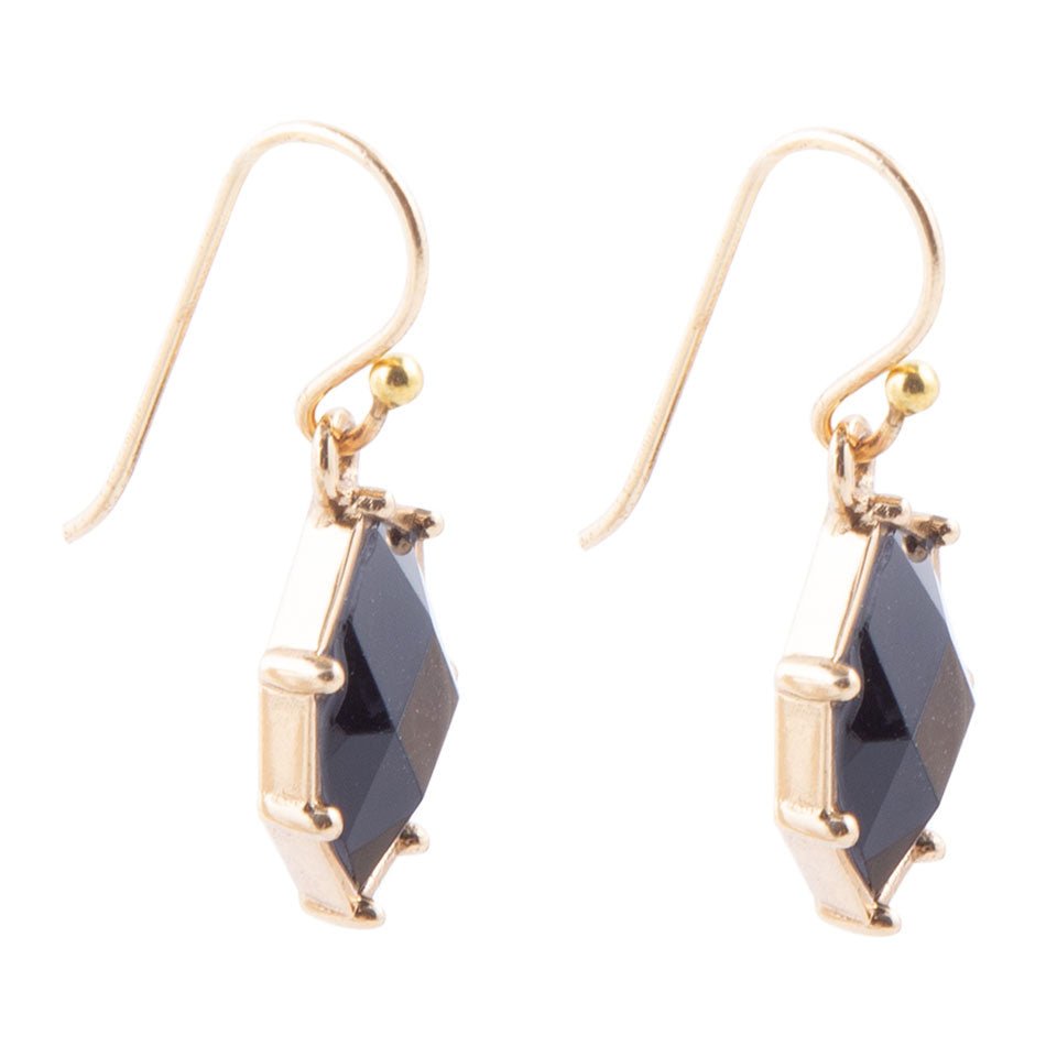Lucky 7's Earrings - Onyx