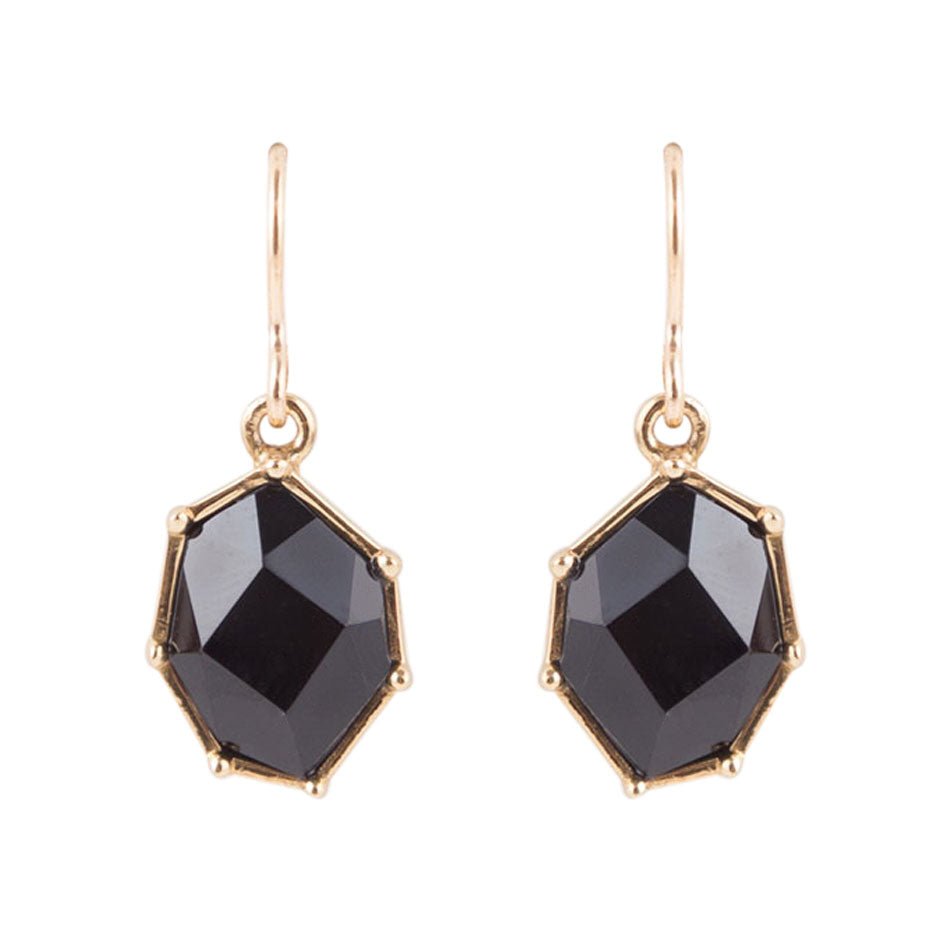 Lucky 7's Earrings - Onyx Earrings La Vie Bien Lucky 7's Earrings - Onyx