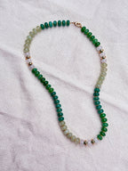 Lucky Gradient Beaded Necklace La Vie Bien Lucky Gradient Beaded Necklace