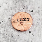 Lucky Penny Keychain La Vie Bien Lucky Penny Keychain