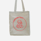 Lucky Snake Tote Bag [CUSTOMIZABLE] bags La Vie Bien Lucky Snake Tote Bag [CUSTOMIZABLE]