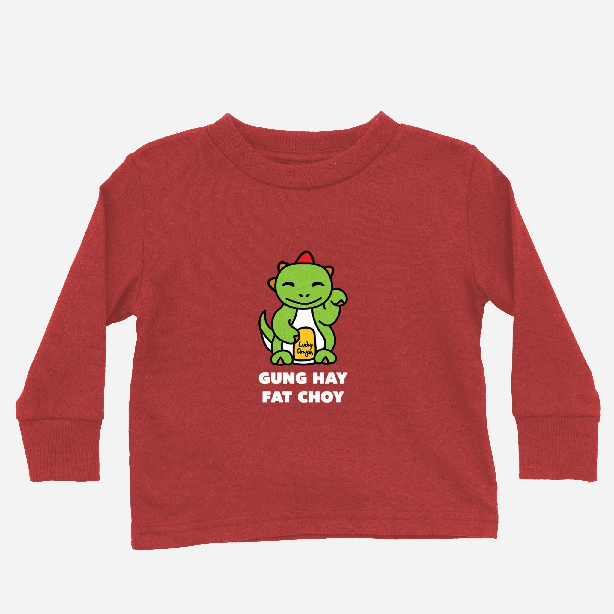 Lucky Zodiac + Lunar New Year Greetings Long Sleeve (Toddler) long sleeves La Vie Bien Lucky Zodiac + Lunar New Year Greetings Long Sleeve (Toddler)