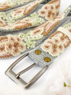 Luisa Emboidered Skinny Belt by Ash & Rose