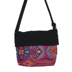 Luna Boho Tribal Embroidered Crossbody Bag - Thailand Bags La Vie Bien Luna Boho Tribal Embroidered Crossbody Bag - Thailand
