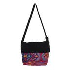 Luna Boho Tribal Embroidered Crossbody Bag - Thailand Bags La Vie Bien Luna Boho Tribal Embroidered Crossbody Bag - Thailand