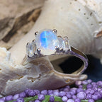 Luna Di Moonstone Ring, Ring La Vie Bien Luna Di Moonstone Ring,