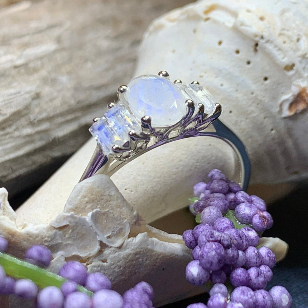 Luna Di Moonstone Ring, Ring La Vie Bien Luna Di Moonstone Ring,