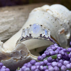 Luna Di Moonstone Ring, Ring La Vie Bien Luna Di Moonstone Ring,